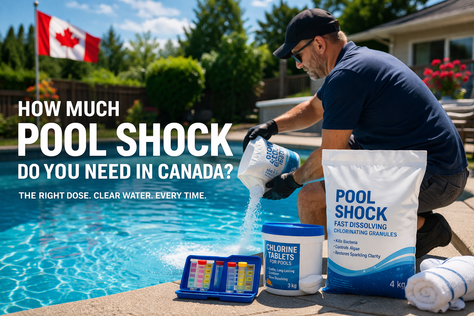 How Much Pool Shock Do You Need in Canada?