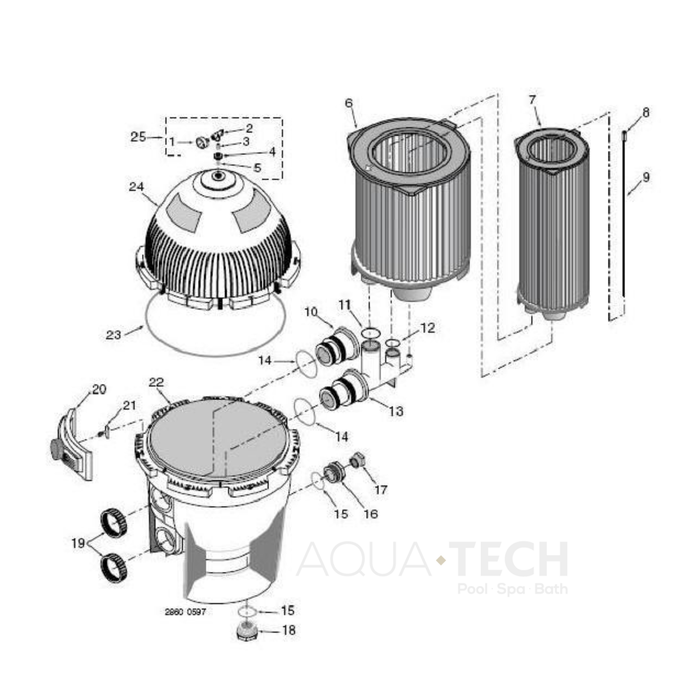 System III Bulkhead O-Ring Small (P/N: 35505-1429)