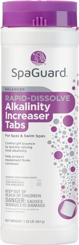 SpaGuard ® Rapid Dissolve Alkalinity Increaser Tabs (567 gm) (P/N: 5661)