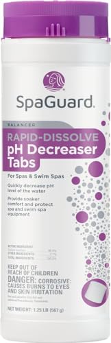 SpaGuard ® Rapid Dissolve pH Decreaser Tabs (567 gm) (P/N: 5662)