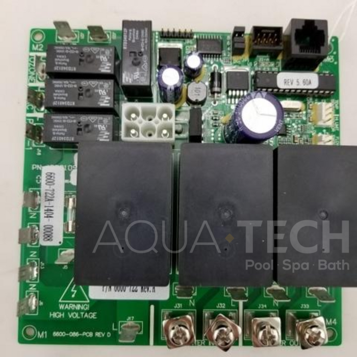 Sundance Spas Jacuzzi Circuit Board (P/N: 6600-722)  - (Updated Model for P/N: 6600-289, 6600-042, 6600-089)