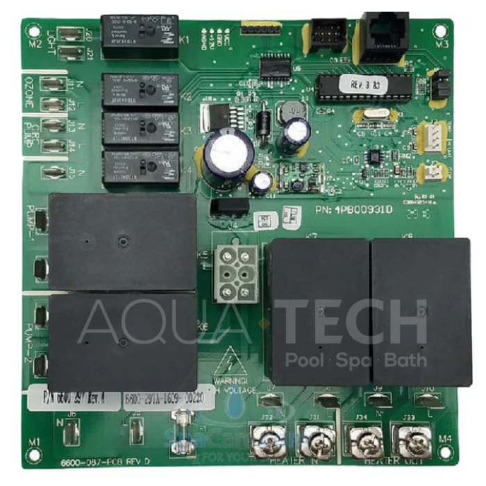 Sundance Spas Jacuzzi Circuit Board (P/N: 6600-722)  - (Updated Model for P/N: 6600-289, 6600-042, 6600-089)