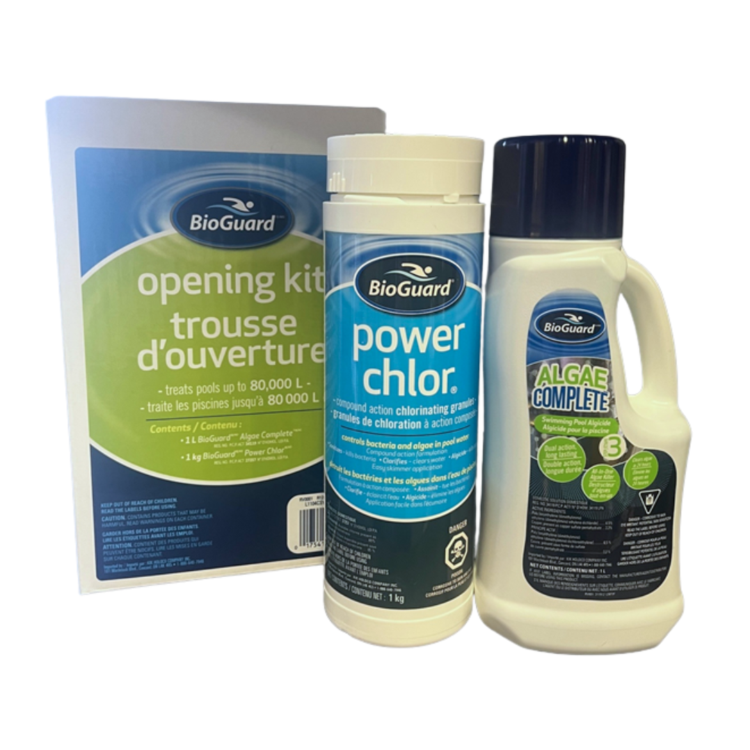 BioGuard Spring Pool Opening Kit (Treats up to 80,000ltr) (P/N: 1104 ...