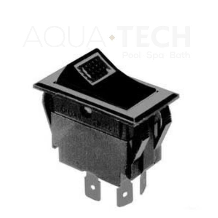 Carling Rocker Switch (P/N: SS1104-BK)