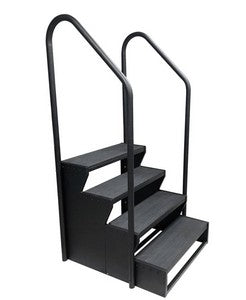 Premium Series Step (P/N: STEP-4TIER-BLK) SHIPS IN 7 TO 10 DAYS APPROX
