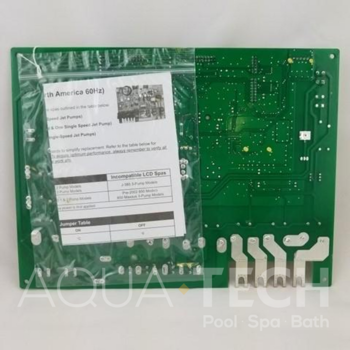 Sundance Spas Jacuzzi Circuit Board (P/N: 6600-392)