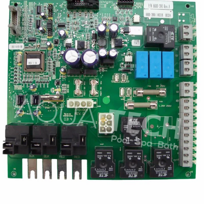 Sundance Spas Jacuzzi Circuit Board (P/N: 6600-390) - (Updated Model for P/N: 6600-164, 6600-176)