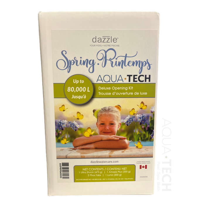 Aqua-Tech's Dazzle Deluxe Spring Opening Kit (P/N:DAZ06055)