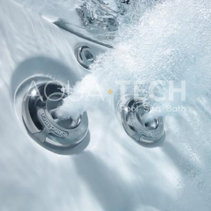 Sundance Spas Fluidix IntelliJet Face with 316 Stainless Steel Escutcheon (P/N: 6541-102)