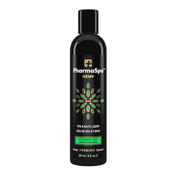 PharmaSpa: Hemp Peppermint Liquid - 273ml (P/N: PHS-8OZ-HMP-01)