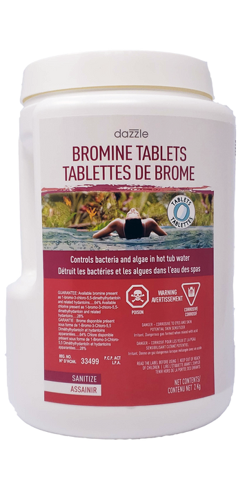 Dazzle Bromine Tablets (2kg) (P/N: DAZ08502)
