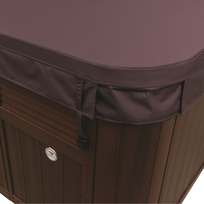 Sundance Spas Bristol Hot Tub Cover Brown  (P/N: 6476-014M) - Aqua-Tech 