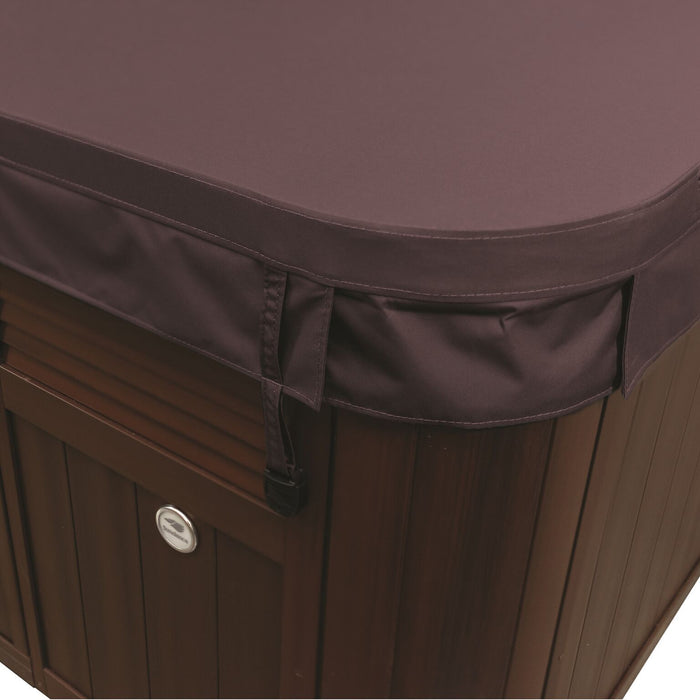 Sundance Spas Prado/Prado5 Hot Tub Cover Brown  (P/N: 6476-041M) - Aqua-Tech 