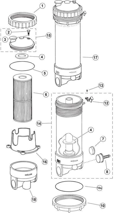 Hot Tub Parts - Pentair Lock Ring (P/N: R172214) SHIPS IN 6 TO 8 WEEKS