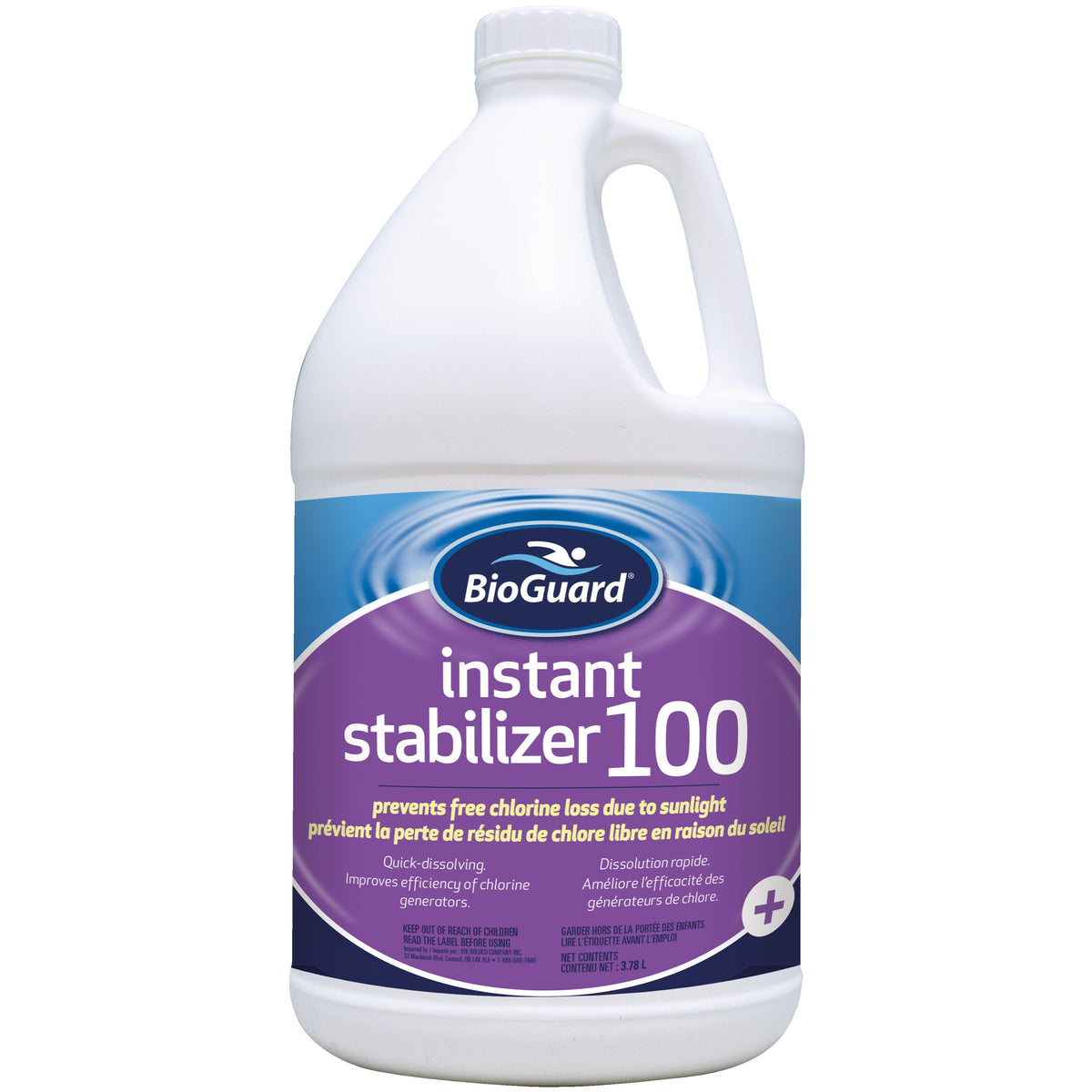 BioGuard Instant Stabilizer 100™ (3.78ltr) (P/N: 1304) — Aqua-Tech