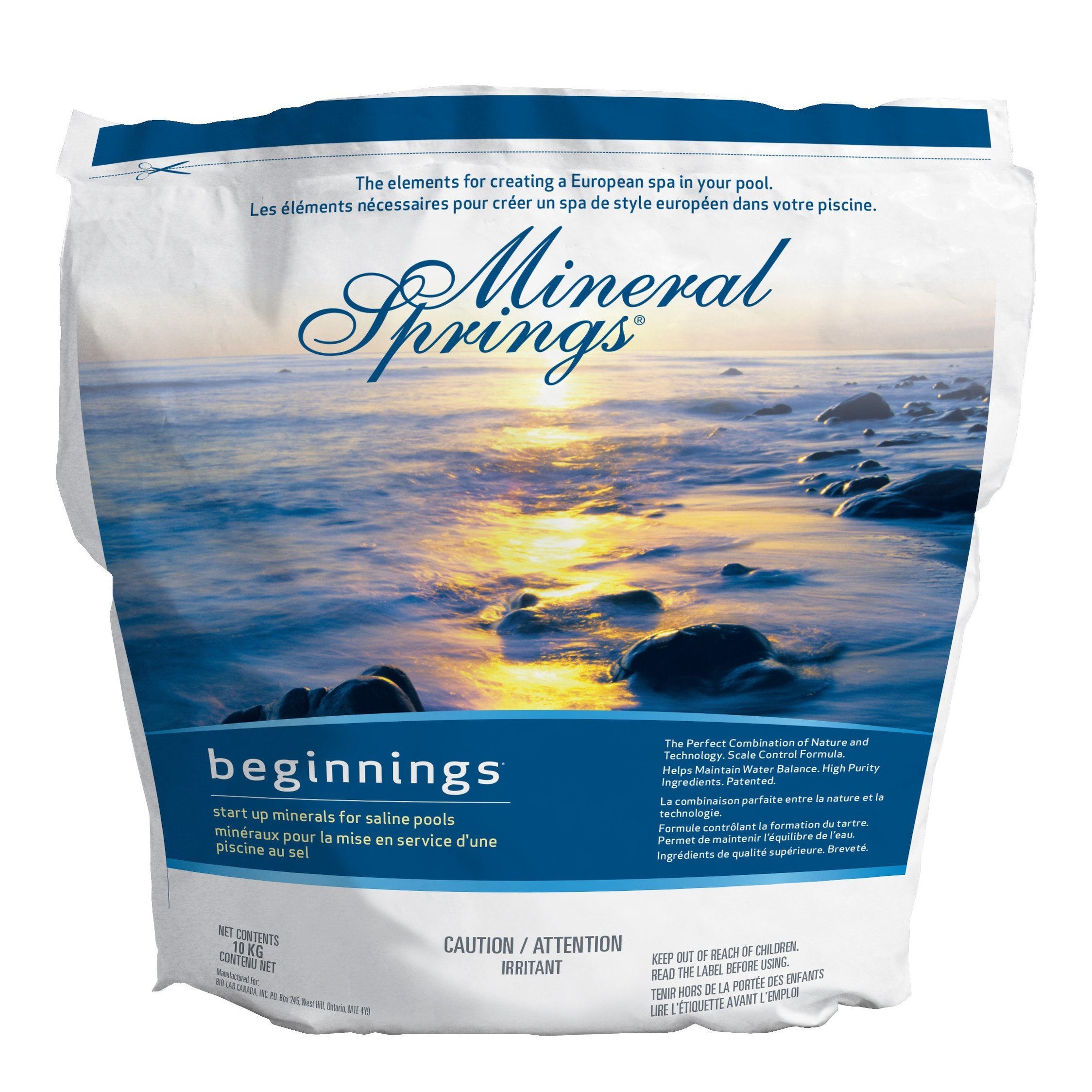 BioGuard Mineral Springs® Beginnings® (10kg) (P/N N6155) — AquaTech