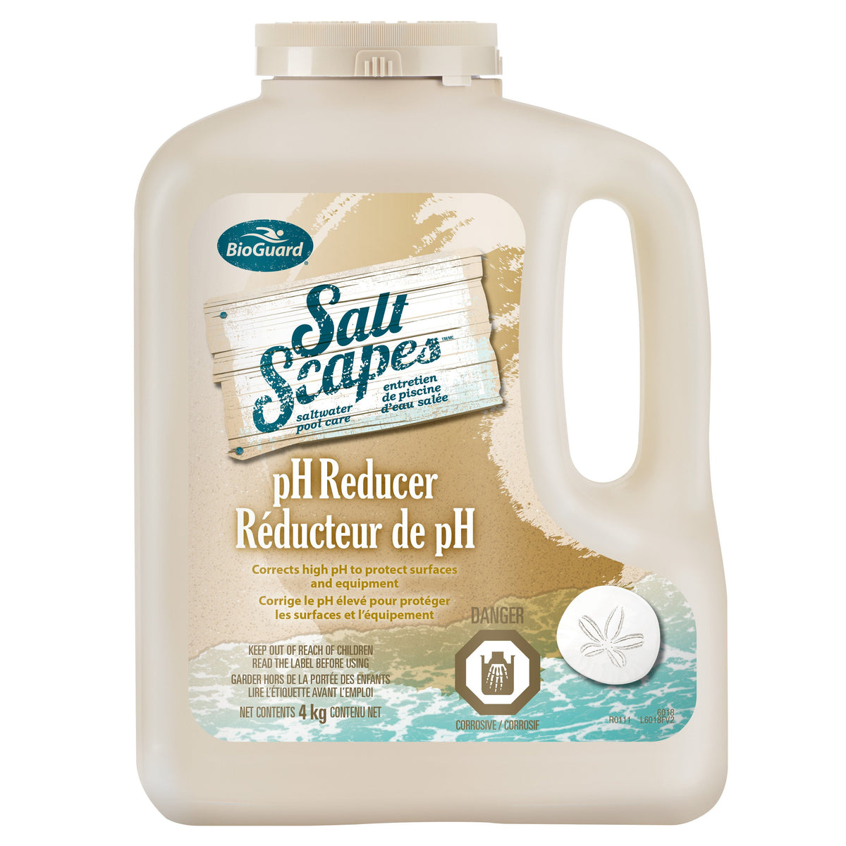 BioGuard SaltScapes® pH Reducer (4kg) (P/N: 6018) — Aqua-Tech