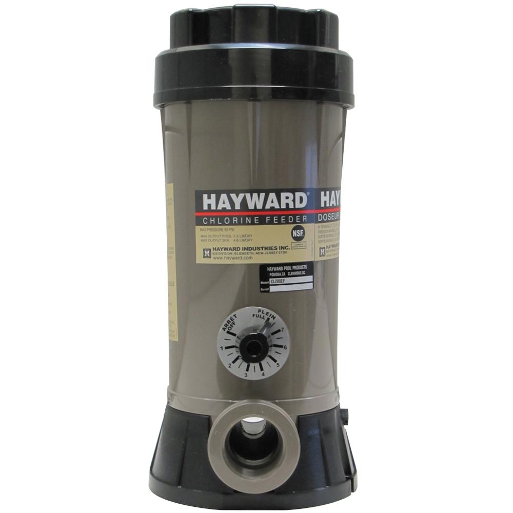 Hayward CL200 Inline Automatic Pool/Spa Chlorine Feeder (P/N: CL200EF ...