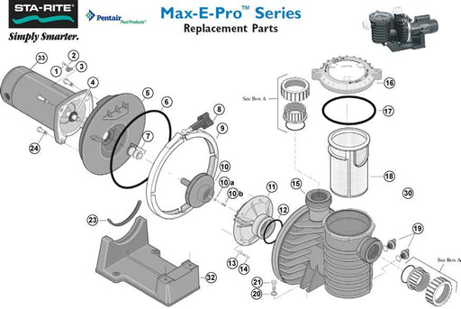 Pool Parts - Pentair Square Volute Gasket For MaxEpro Pump (P/N: 357099Z)