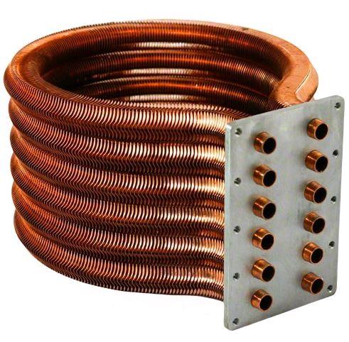 Pentair/Sta-Rite Maxetherm Heater Tube Sheet 333,000 BTU (P/N