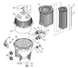 Pool Parts - System III Blackmount Pressure Gauge (P/N: 33600-0023T)