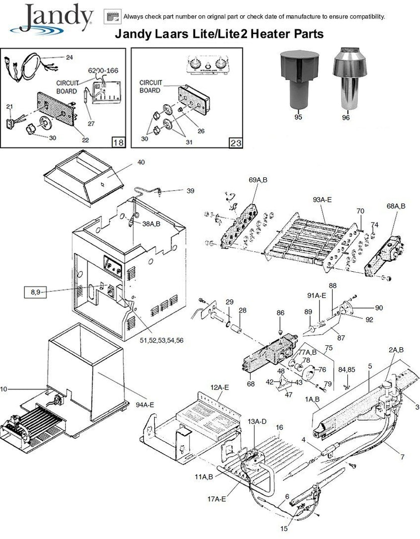 Zodiac/Jandy 2 Temperature Control (P/N: R0058200) SHIPS IN 7 TO 10 DA ...